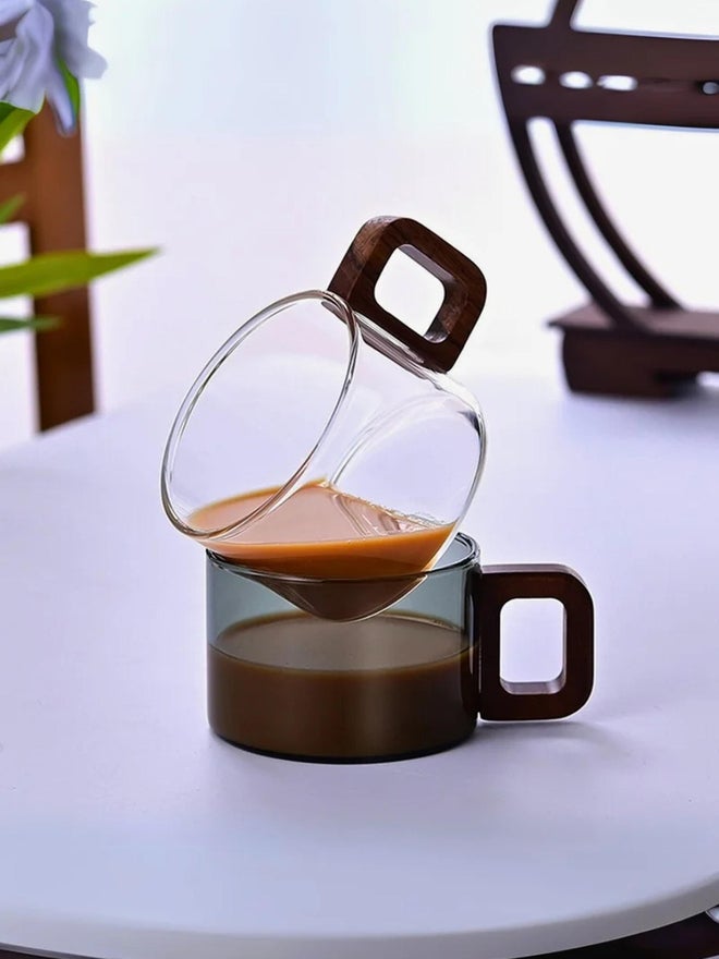 1 تشيس طقم أكواب زجاجية بوروسيليكات  مل من تشيس  قطع - Image 4